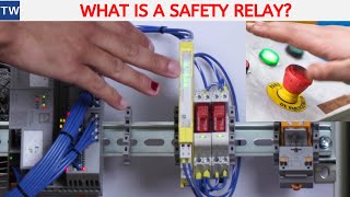 Safety Relay Explained Basics of Wiring an Emergency Stop [upl. by Malek]