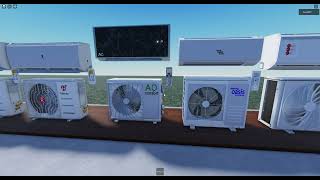 Roblox air conditioner [upl. by Wendelin]