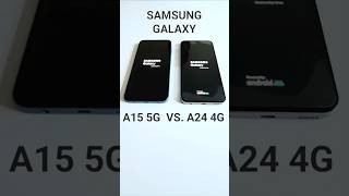 samsung a15 5g vs samsung a24 [upl. by Luaped]