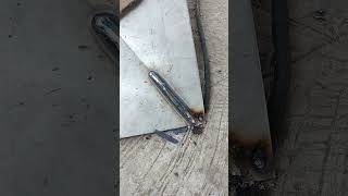 welding SS rod flight layer short video [upl. by Cinemod603]