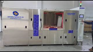 Rotary Indexing Type Cage Washers  vivo Operation [upl. by Saidee491]