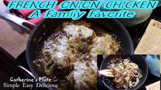 FRENCH ONION CHICKEN  FAMILY FAVORITE  OH YES I DID [upl. by Shalne983]