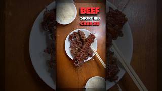 short rib beef char siu vlog food cooking asianfood [upl. by Adnahsal220]