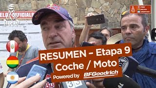 Resumen  CocheMoto  Etapa 9 Tupiza  Salta  Dakar 2018 [upl. by Ravens]