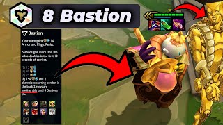 I Made 8 Bastion 3Star ZaBardo Completely Immortal in TFT Set 12 [upl. by Dudden]