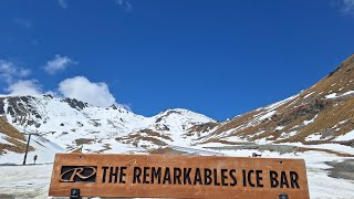 Remarkable scenic drive up the mountain The Remarkables Ski Resort Queenstown in Spring [upl. by Notsob]