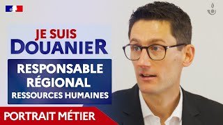 JeSuisDouanier Géraud Responsable régional ressources humaines [upl. by Acirt]