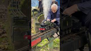 He Built a Tiny GWR Saint Class Locomotive steamlocomotive modelrailway [upl. by Haldas159]