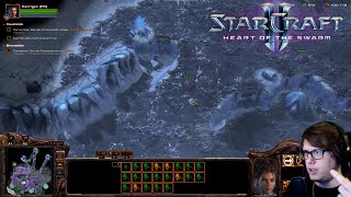 Protoss Shuttles abfangen Zerg Kampagne Sc2 HoS 04  Schwer [upl. by Anialad62]