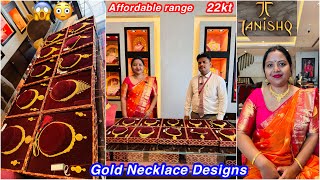 Tanishq 22kt Gold Necklace Designs  Gold necklace sets  Swati nag  MaduraiIndia  Gold [upl. by Hayila607]