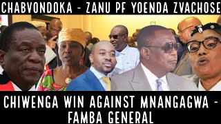 🟨 Chiwenga win against Mnangagwa Famba General 🇿🇼 [upl. by Ttelrahc]