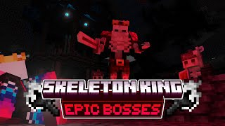 NEW Skeleton King Boss in Minecraft [upl. by Amandie]