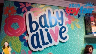 Toy Fair New York 2019 NEW Baby Alive Dolls  Kelli Maple [upl. by Ainezey22]