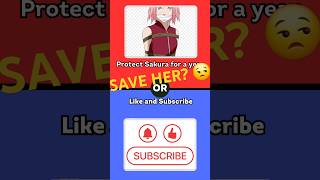 Sub or Protect Sakura  part 2 naruto anime trivia [upl. by Leiso184]