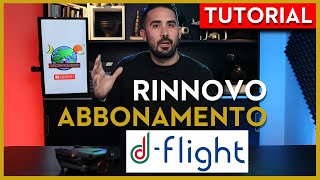 Come RINNOVARE ABBONAMENTO DFLIGHT in 5 minuti  Tutorial DFlight [upl. by Calvo]