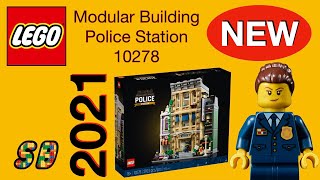 LEGO Police Station 10278 Modular Building Officially Announced [upl. by Krm]