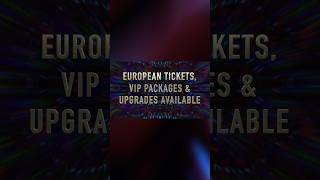 VIP ticket packages amp VIP upgrades for EuropeUK headline dates available at TOOLBANDCOMVIP tool [upl. by Conard]