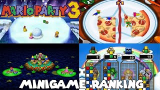 Mario Party 3  Full MiniGame Rankings [upl. by Birecree]