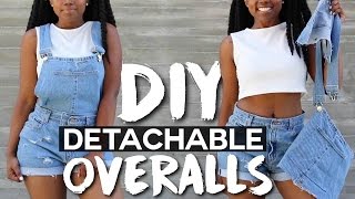 DIY Detachable OverallsDungarees [upl. by Heffron]