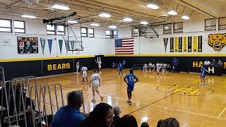 GAHANNA MIDDLE SCHOOL WEST VS PICKERINGTON RIDGEVIEW 7th GRADE BOYS TOURNAMENT PART 2 [upl. by Nelleoj]