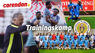 Trainingskamp voetbalelftal Curaçao Antalya  Corendon [upl. by Elset]