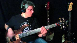 Oi nè by Pino Daniele personal bass cover by Rino Conteduca with Ken Smith bass BSR5 black tiger [upl. by Ahtreb]