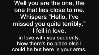 Hellogoodbye  Here in your arms lyrics [upl. by Pomona652]