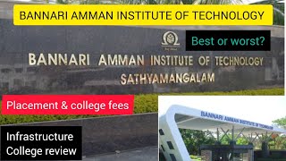 Bannari Amman Institute of technology campus review college fees and placement Salary  bannari [upl. by Vezza520]