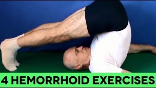 4 Little Known Exercises To Get Rid of Hemorrhoids For Good AT HOME [upl. by Ainniz414]