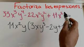 Factorización de expresiones algebraicas 💯🤓 Ejemplos factorización de expresiones 🤓 [upl. by Wachtel]