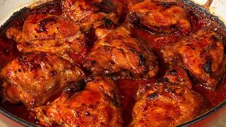 Ive never eaten chicken thighs like this Delicious quick and easy recipe [upl. by Ney]