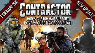 Contractors VR  The Mods amp Custom Maps Update [upl. by Canning]