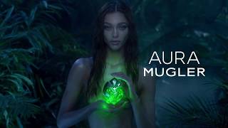 Zhenya Katava for Aura Mugler Fragrance 2017 Campaign [upl. by Danie]