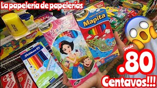 TE ENSEÑO LA PAPELERÍA MÁS BARATA QUE HE GRABADO PRODUCTO ORIGINAL DESDE 80 CENTAVOS NO LO CREERÁS [upl. by Kokaras]