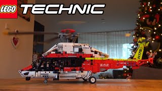 LEGO technic Airbus H175 SAR Rescue Helicopter  42145 [upl. by Laurianne268]