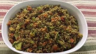 Quinoa Fried Rice Recipe II How to make QUINOA FRIED RICE II Ep 15 [upl. by Mab]