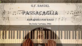 Passacaglia  Piano  Partitura [upl. by Nicole]