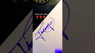 Thukaram name autograph signatureideas cursive calligraphy Signaturestyle96 shorts 🌹🌹🌹 [upl. by Netsuj]