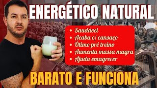 COMO FAZER ENERGÉTICO NATURAL ACABE COM O CANSAÇO FADIGA DE FORMA SAUDÁVEL [upl. by Agle433]