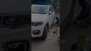 New Scorpio said went install trending scorpios11newupdatekabaayega automobile scorpio [upl. by Tita626]