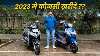 2023 Honda Activa 125 Vs Suzuki Access 125 😍 2023 मे कौनसी ख़रीदे  Detailed Comparison 🔥 [upl. by Winthrop]