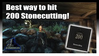 🔴How to hit 200 Stonecutting  New World [upl. by Levine625]