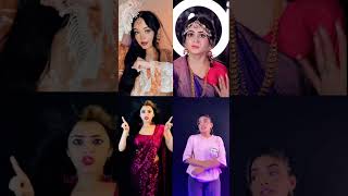 Who is best  Simple kharel VS Daizy aizy VS Dipika rana VS Zoya jaan  ytshorts youtube [upl. by Halbeib]