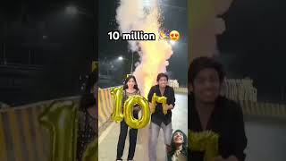 10 Million celebration 10millions viralvideo viralshort subscribe [upl. by Grishilde42]