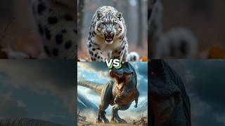 ANIMALS COMPARISON SNOW LEOPARD VS TREX WOLFJACKAL WOLFSNOW LEOPARD animals trending shorts [upl. by O'Hara]