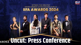 IIFA 2024 Press Conference Uncut  Shahrukh Khan  Karan Johar Rana Daggupati  Abhishek Banerjee [upl. by Aneras]