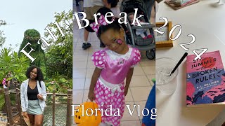 October 2024  Fall Break Vlog disney universal amp a hurricane [upl. by Neelhtak]