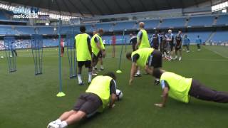 Inside City THE RUSHES EP 11 Balotelli amp Robinho fun preseason  HD [upl. by Hewe]