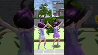 Reika dan Reina dance blackpink ib  meee blackpink kpop [upl. by Atinna]