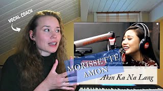 Finnish Vocal Coach Reacts Morissette Amon quotAkin Ka Na Langquot SUBS  Äänikoutsi reagoi [upl. by Oremoh]